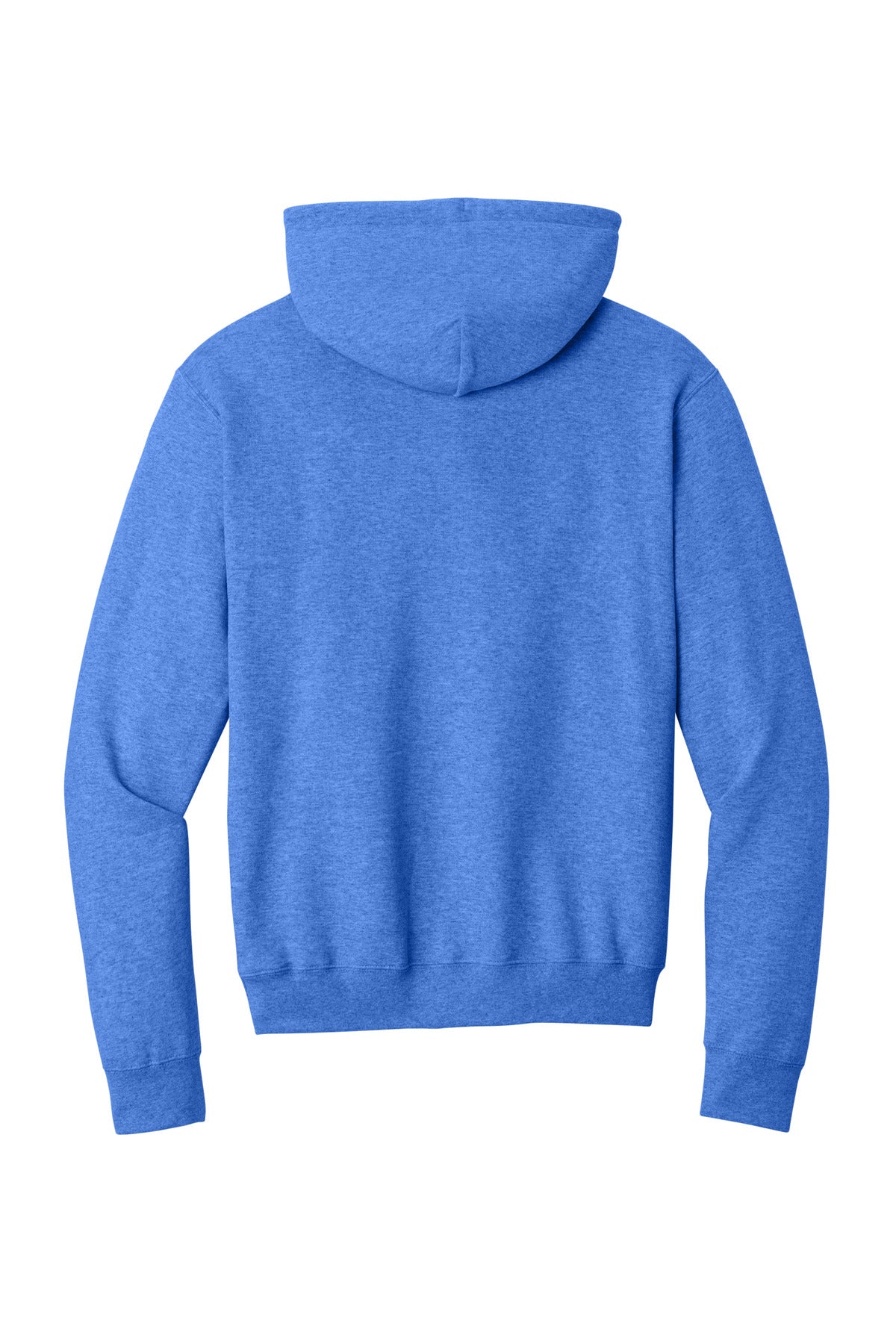 Port & Co Core Fleece Pullover Hooded Sweatshirt - Heather Royal