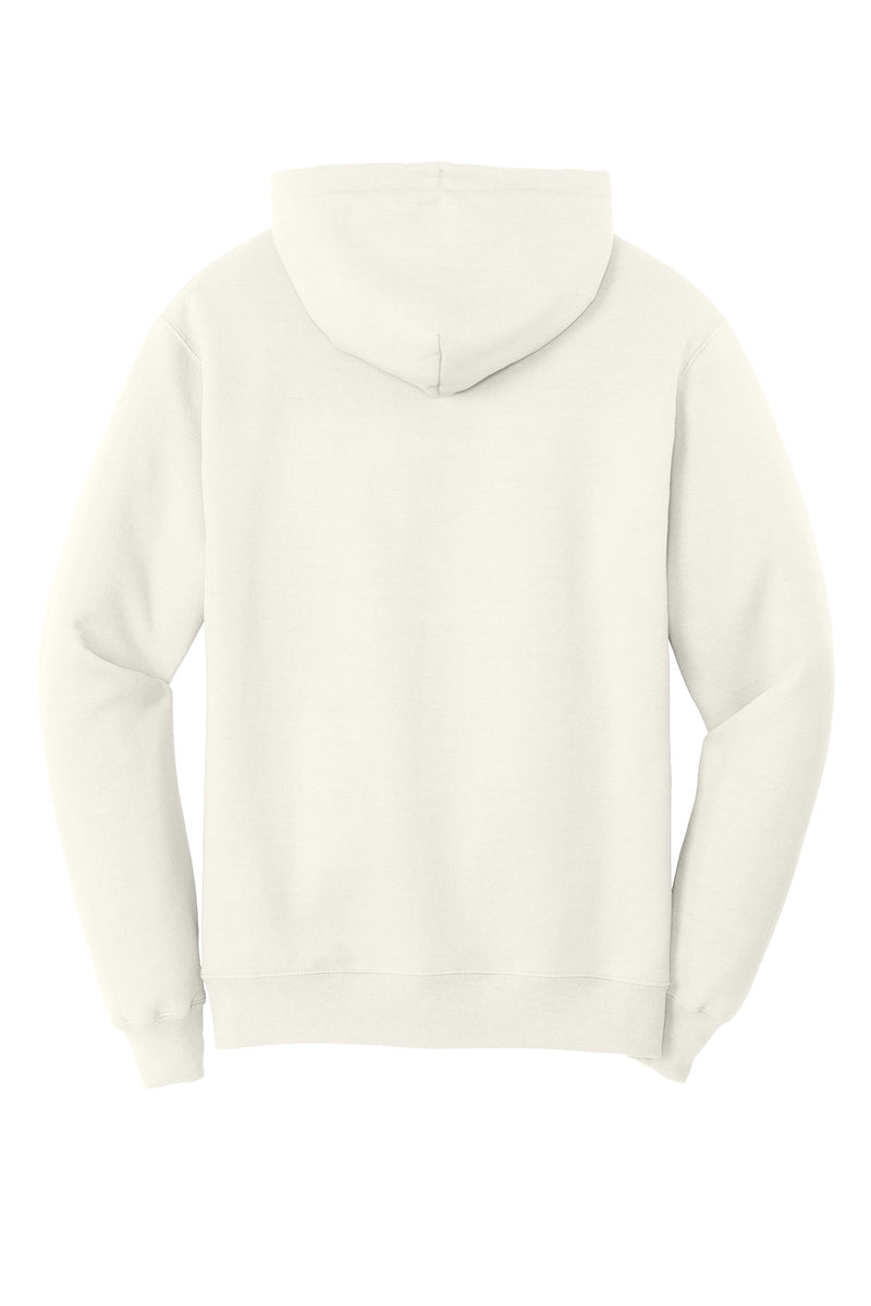 Port & Co Core Fleece Pullover Hooded Sweatshirt - Ivory
