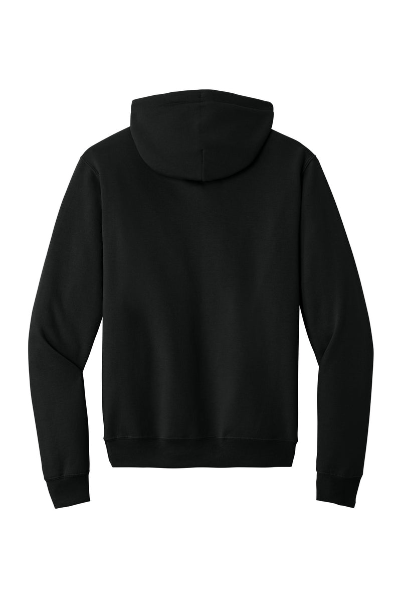 Port & Co Core Fleece Pullover Hooded Sweatshirt - Jet Black