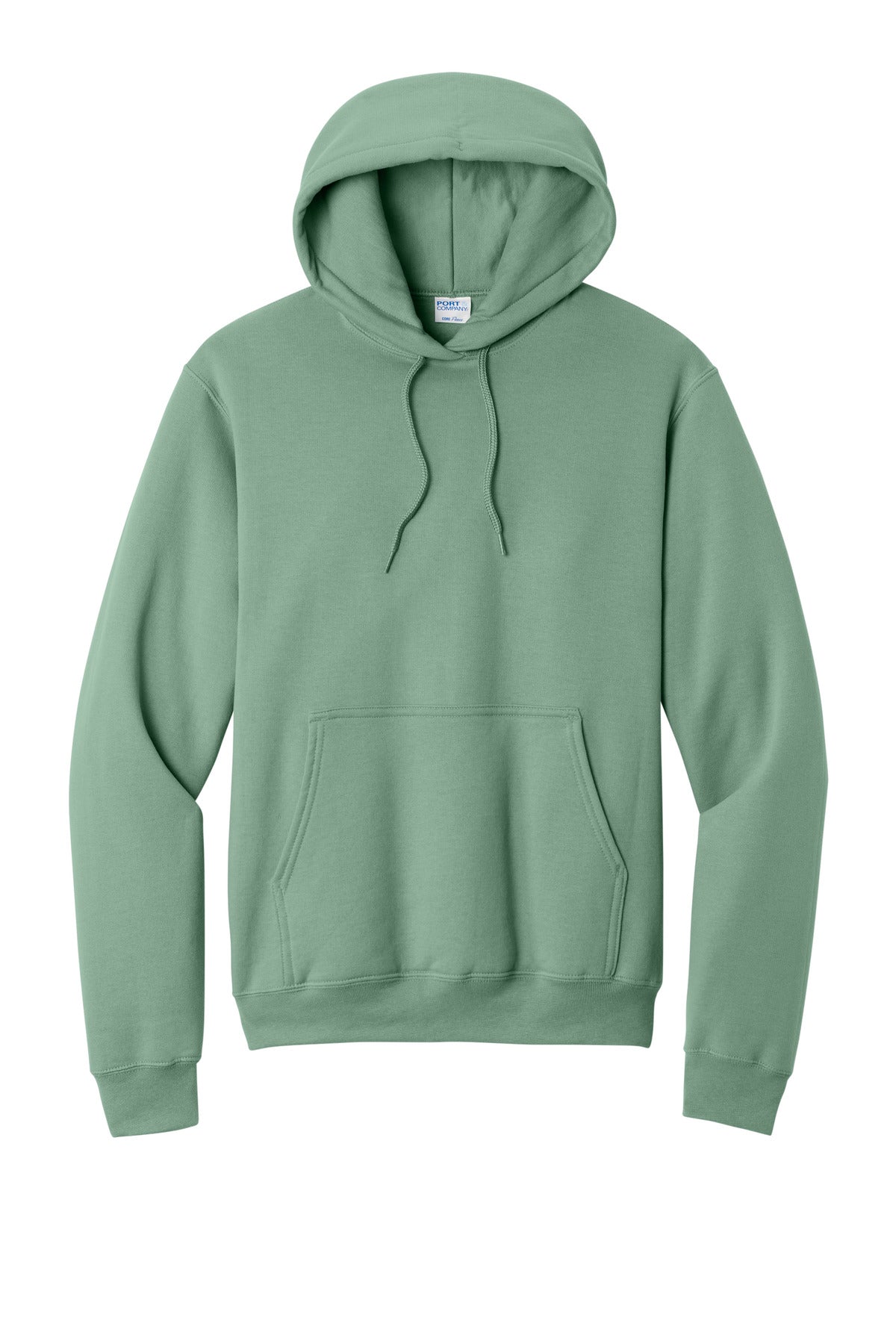 Port & Co Core Fleece Pullover Hooded Sweatshirt - Laurel Green