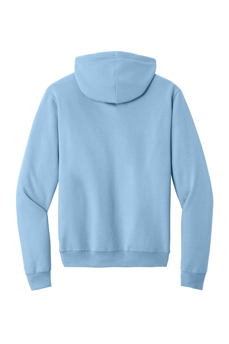 Port & Co Core Fleece Pullover Hooded Sweatshirt - Light Blue