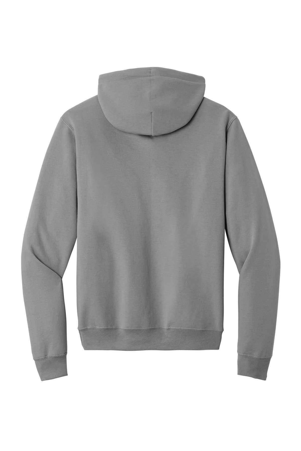 Port & Co Core Fleece Pullover Hooded Sweatshirt - Medium Grey