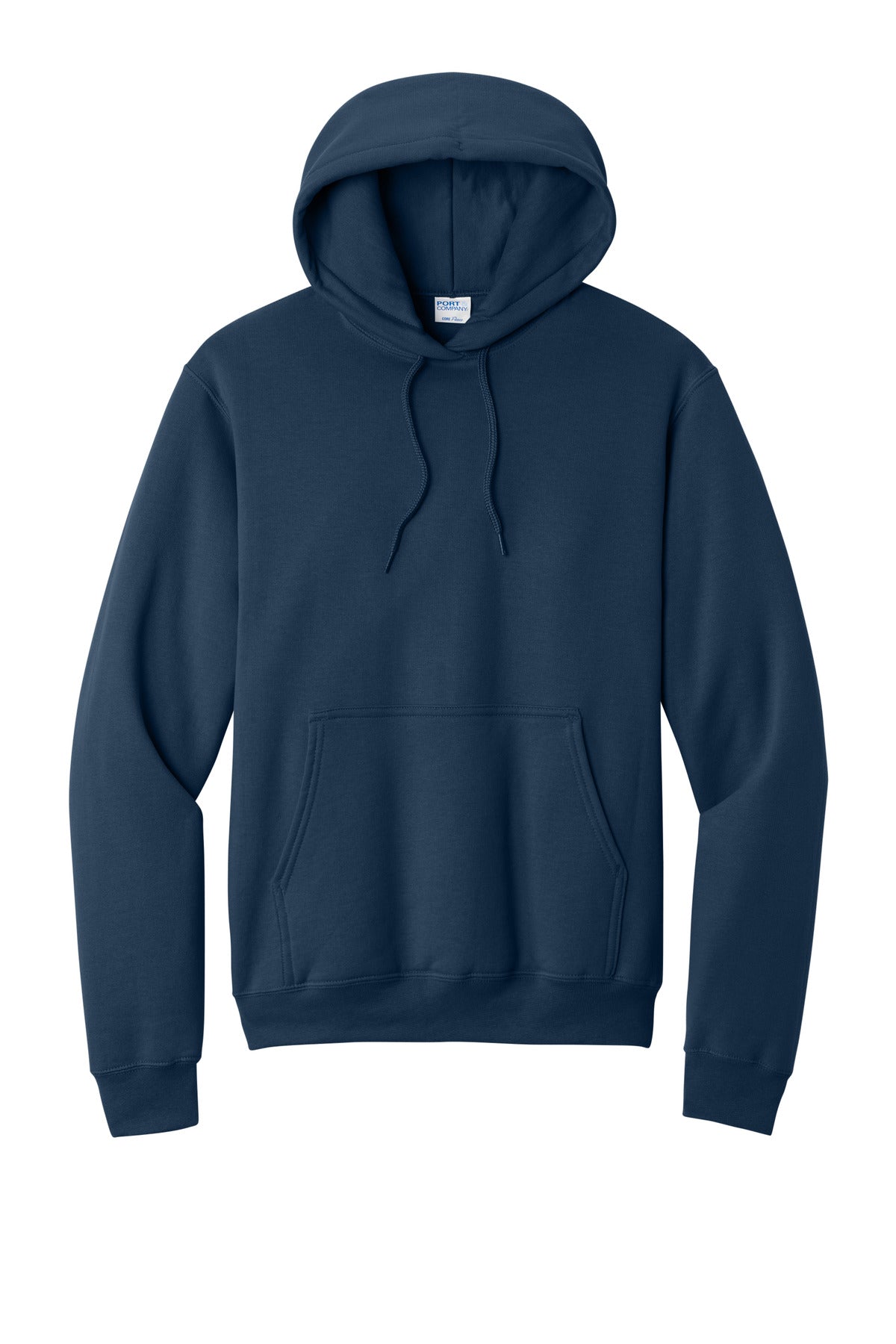 Port & Co Core Fleece Pullover Hooded Sweatshirt - Navy