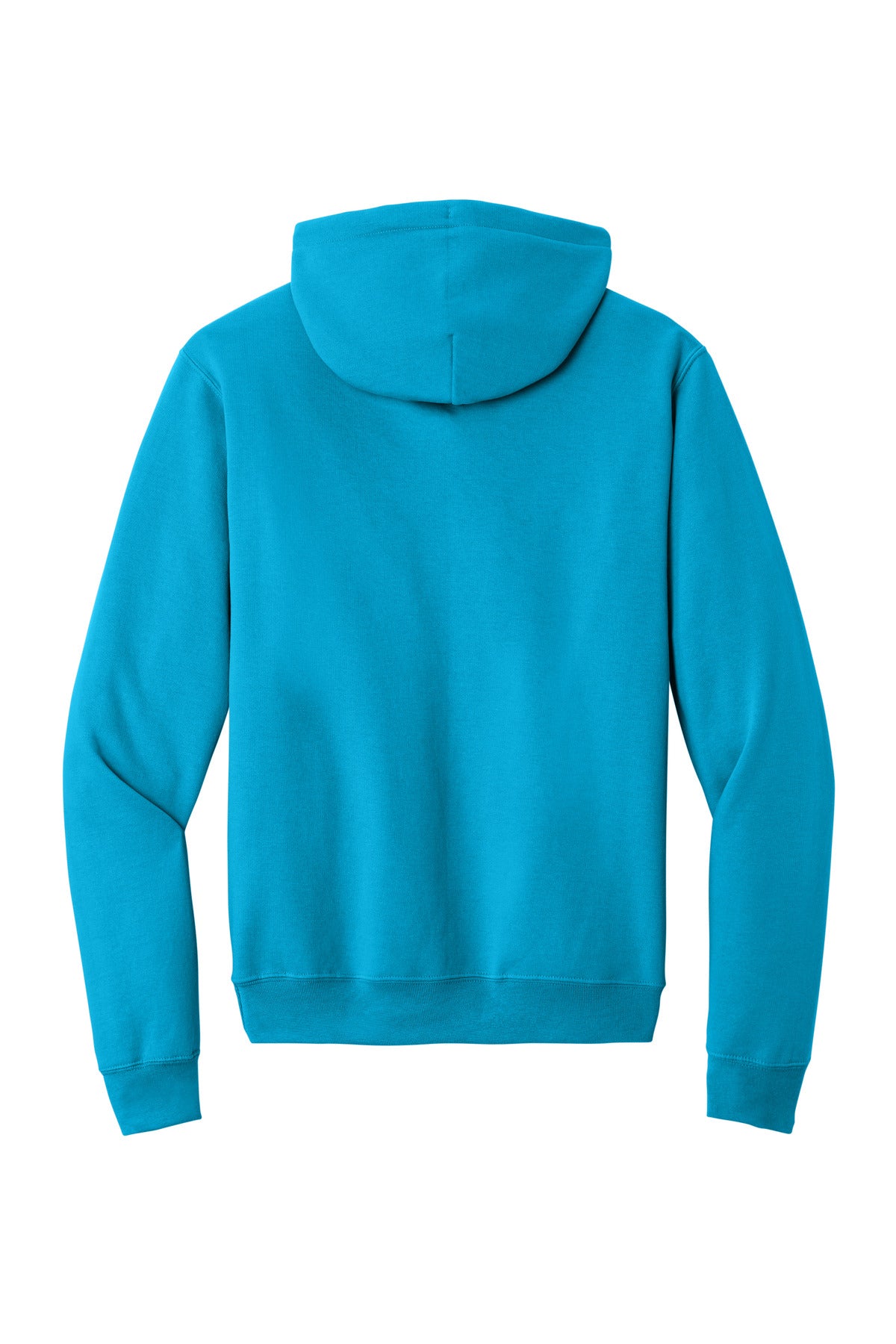 Port & Co Core Fleece Pullover Hooded Sweatshirt - Neon Blue