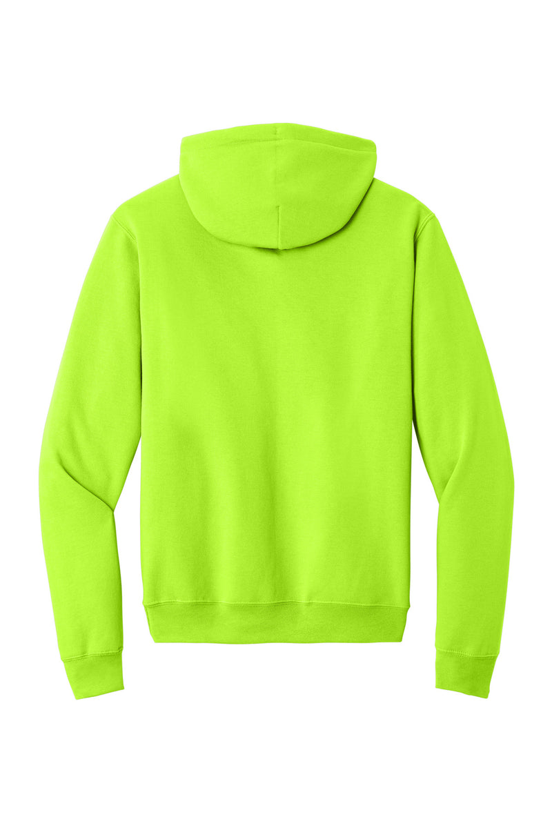 Port & Co Core Fleece Pullover Hooded Sweatshirt - Neon Yellow