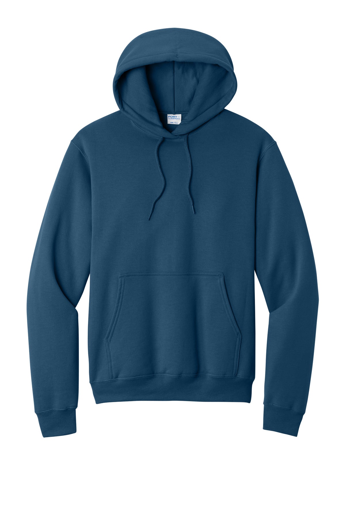 Port & Co Core Fleece Pullover Hooded Sweatshirt - Neptune Blue