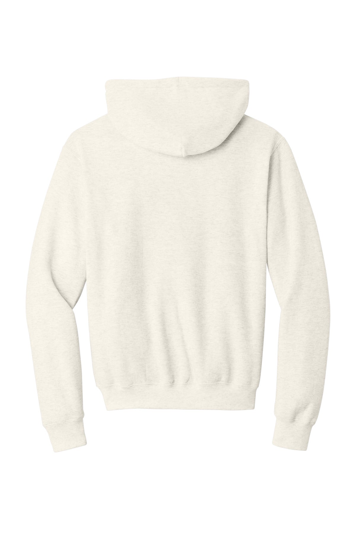 Port & Co Core Fleece Pullover Hooded Sweatshirt - Oatmeal Heather