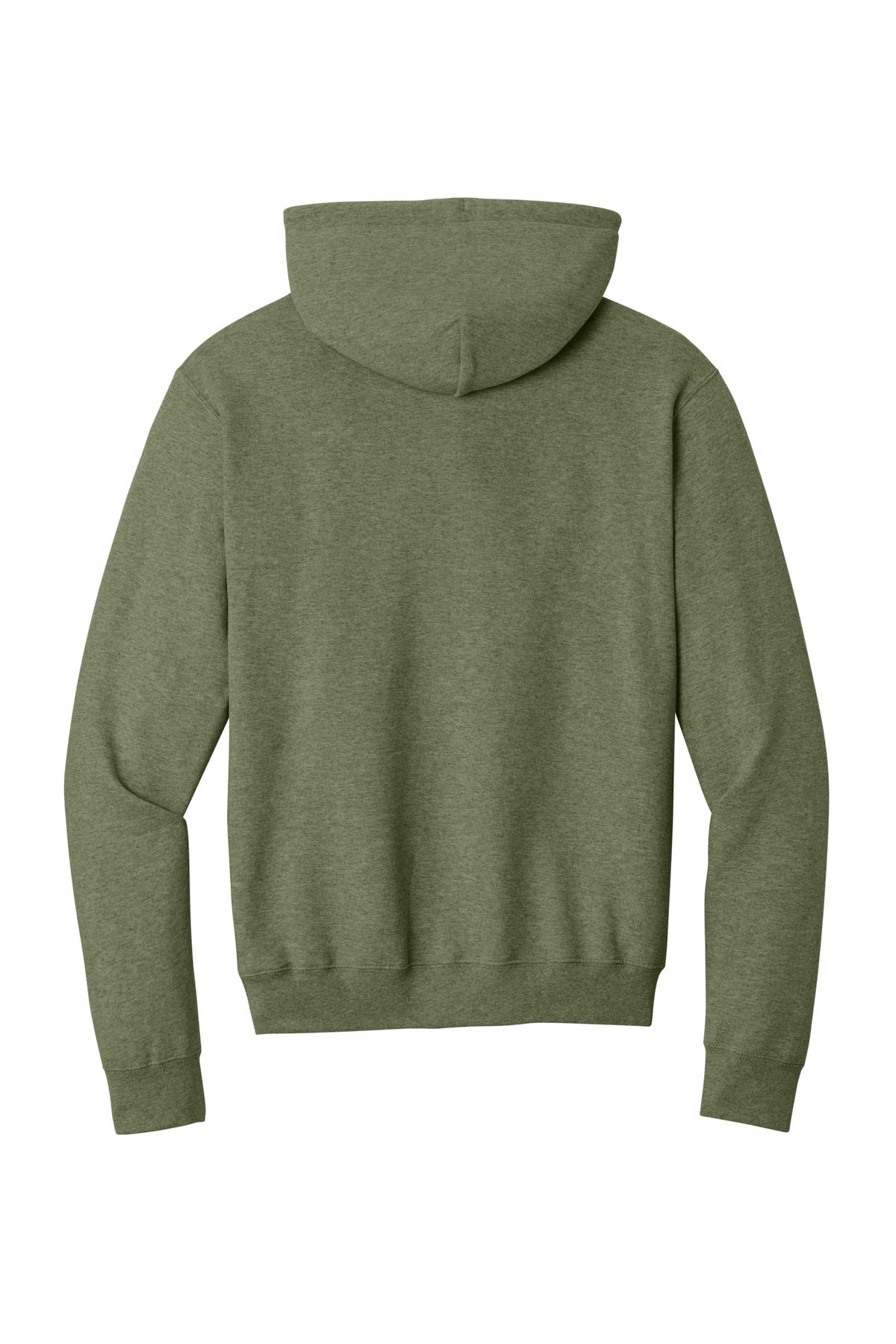 Port & Co Core Fleece Pullover Hooded Sweatshirt - Olive Drab Green Heather