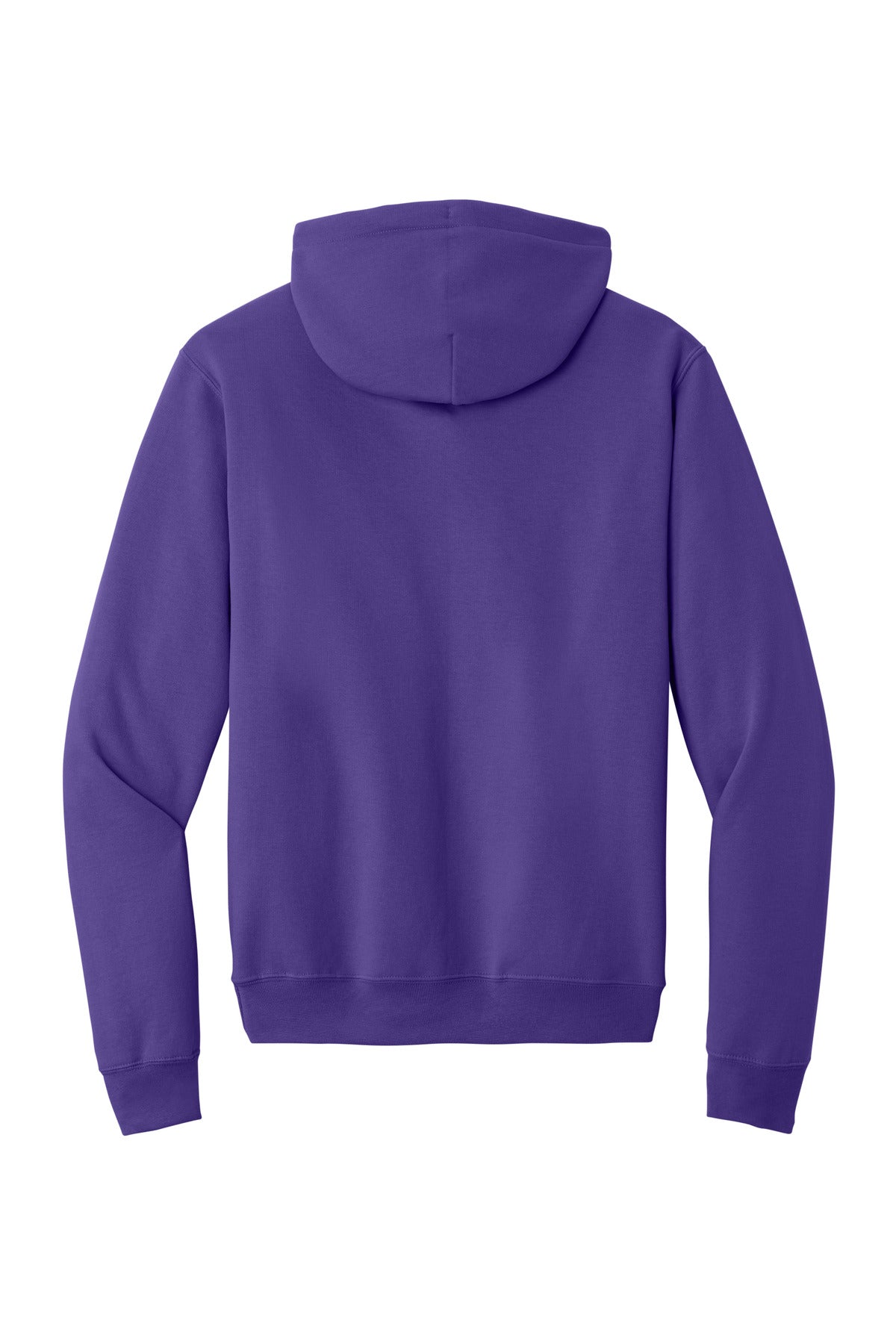 Port & Co Core Fleece Pullover Hooded Sweatshirt - Purple