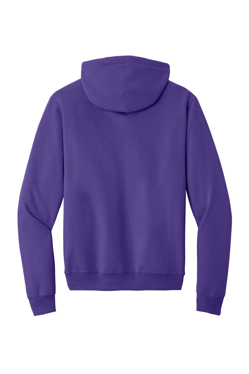 Port & Co Core Fleece Pullover Hooded Sweatshirt - Purple