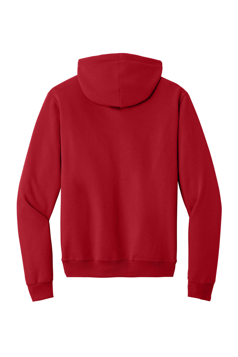 Port & Co Core Fleece Pullover Hooded Sweatshirt - Red