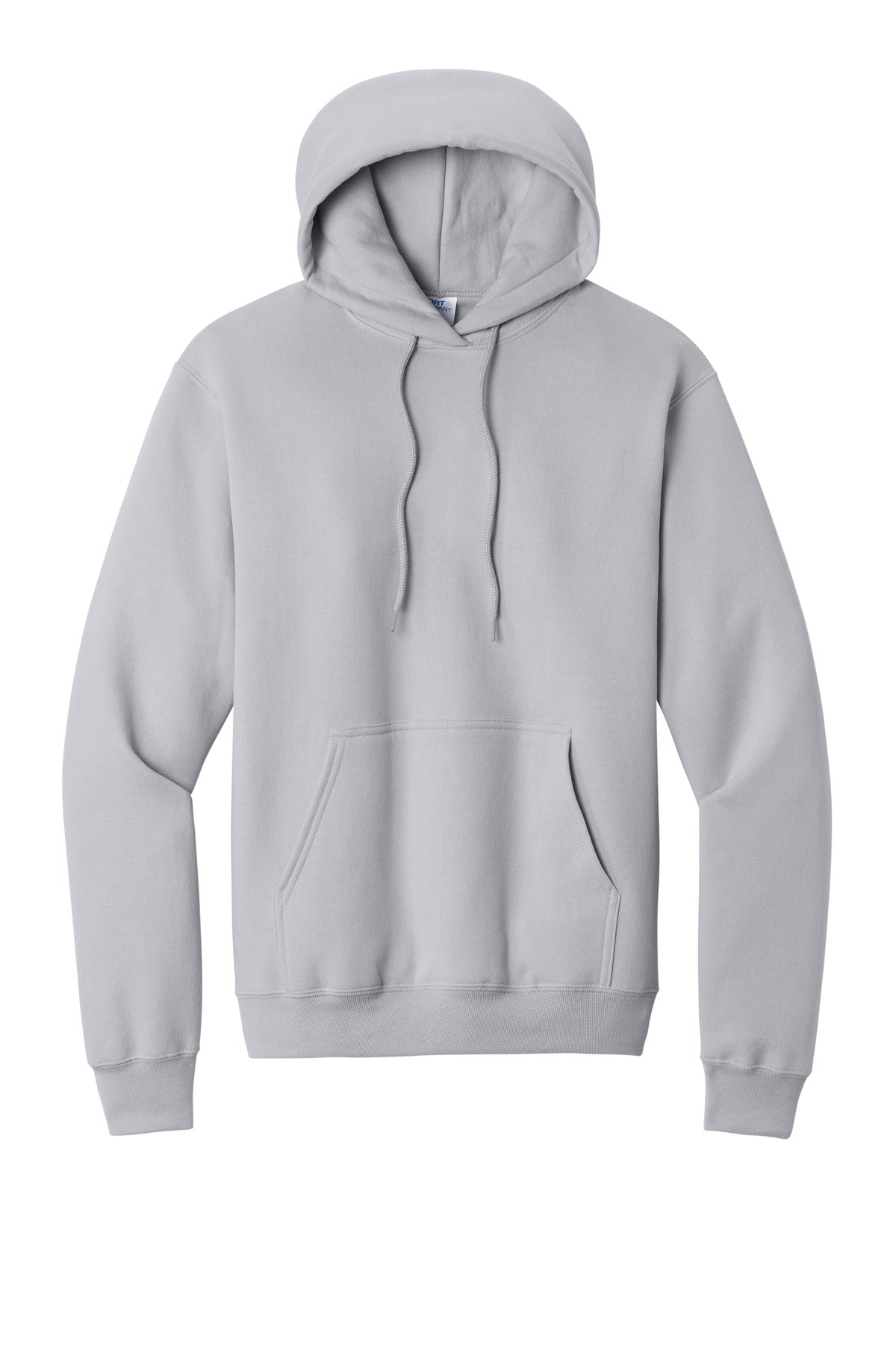 Port & Co Core Fleece Pullover Hooded Sweatshirt - Silver