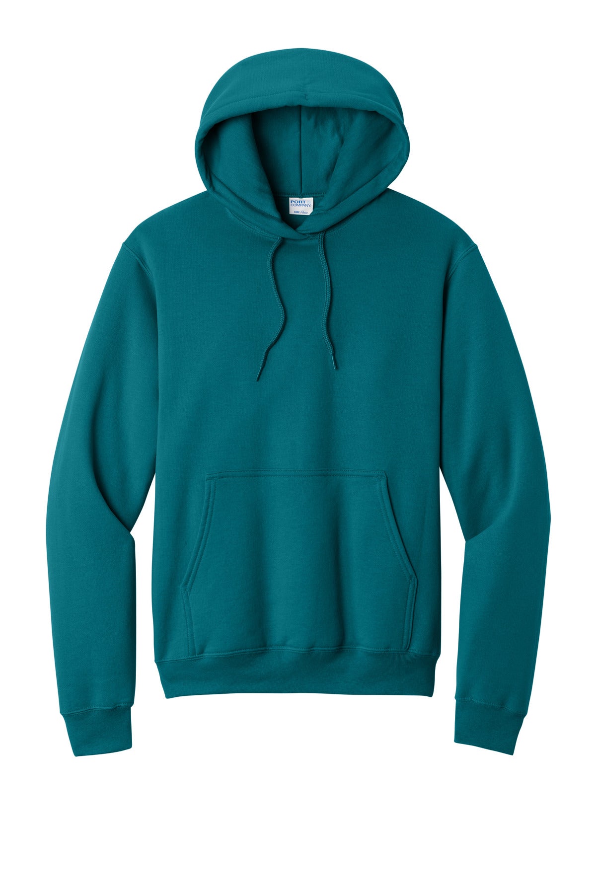 Port & Co Core Fleece Pullover Hooded Sweatshirt - Teal