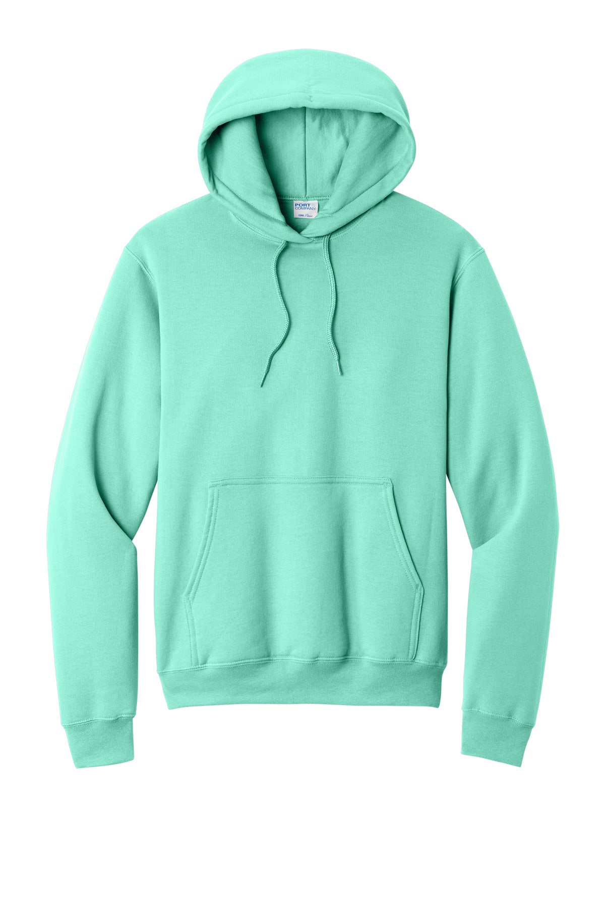 Port & Co Core Fleece Pullover Hooded Sweatshirt - True Celadon