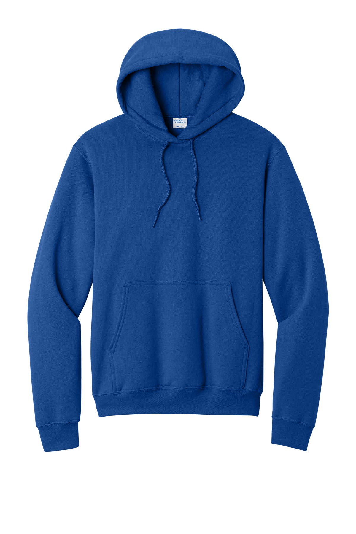 Port & Co Core Fleece Pullover Hooded Sweatshirt - True Royal