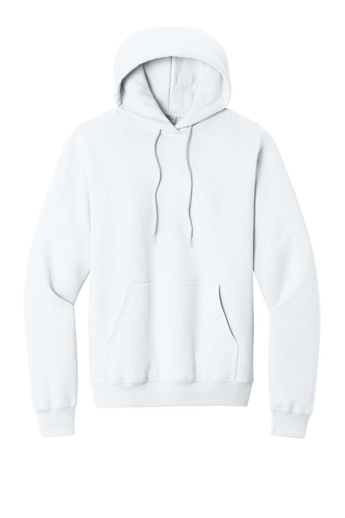 Port & Co Core Fleece Pullover Hooded Sweatshirt - White