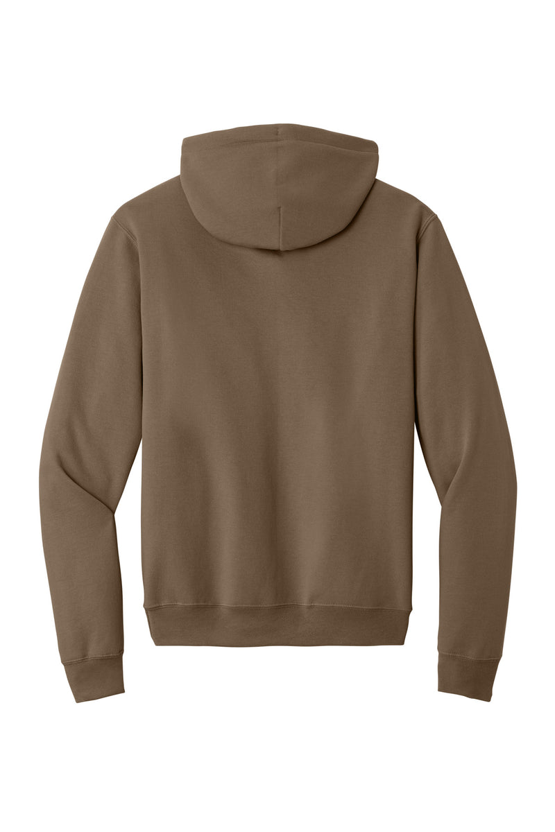 Port & Co Core Fleece Pullover Hooded Sweatshirt - Woodland Brown