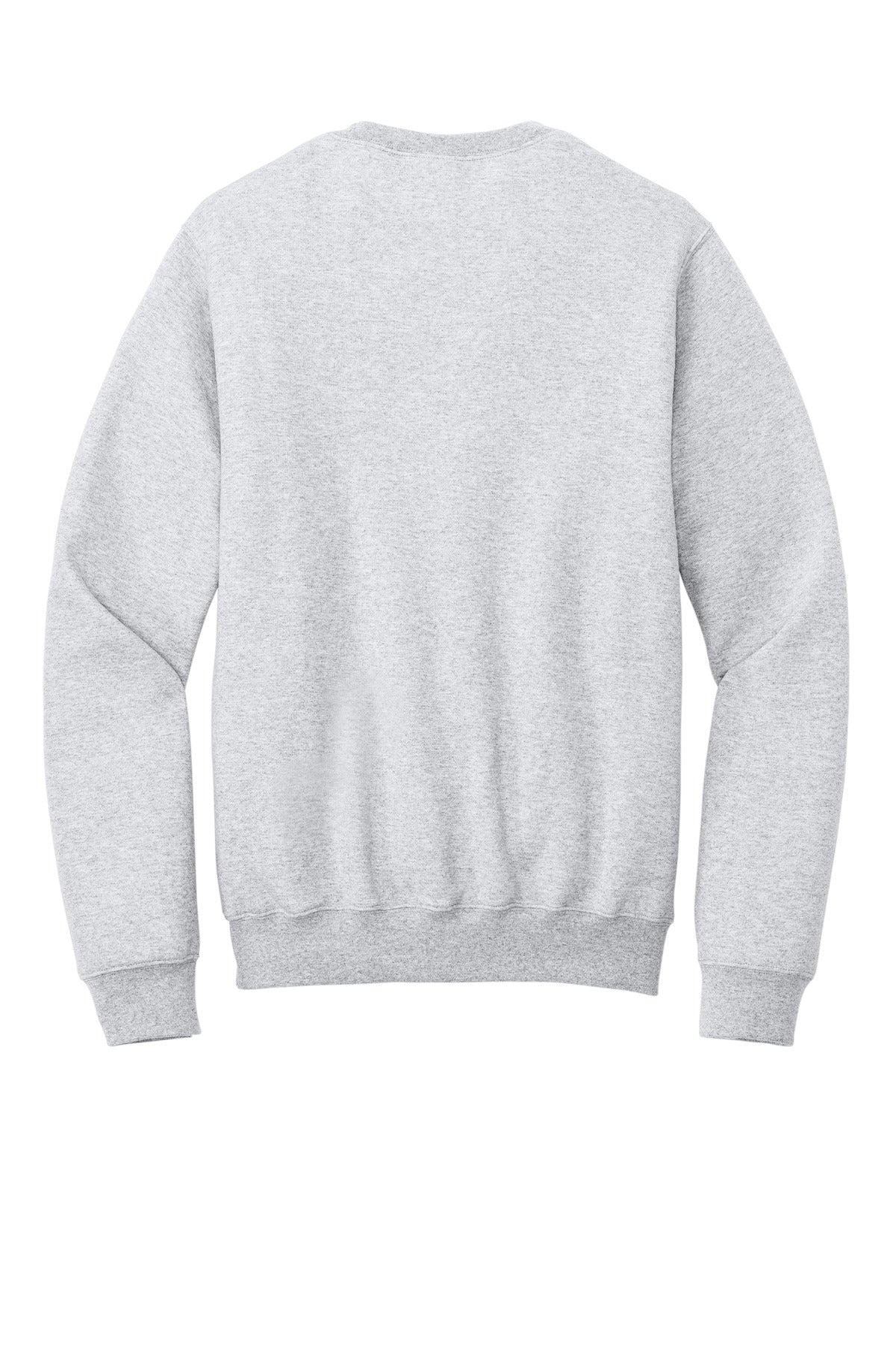 Port & Co Core Fleece Crewneck Pocket Sweatshirt - Ash