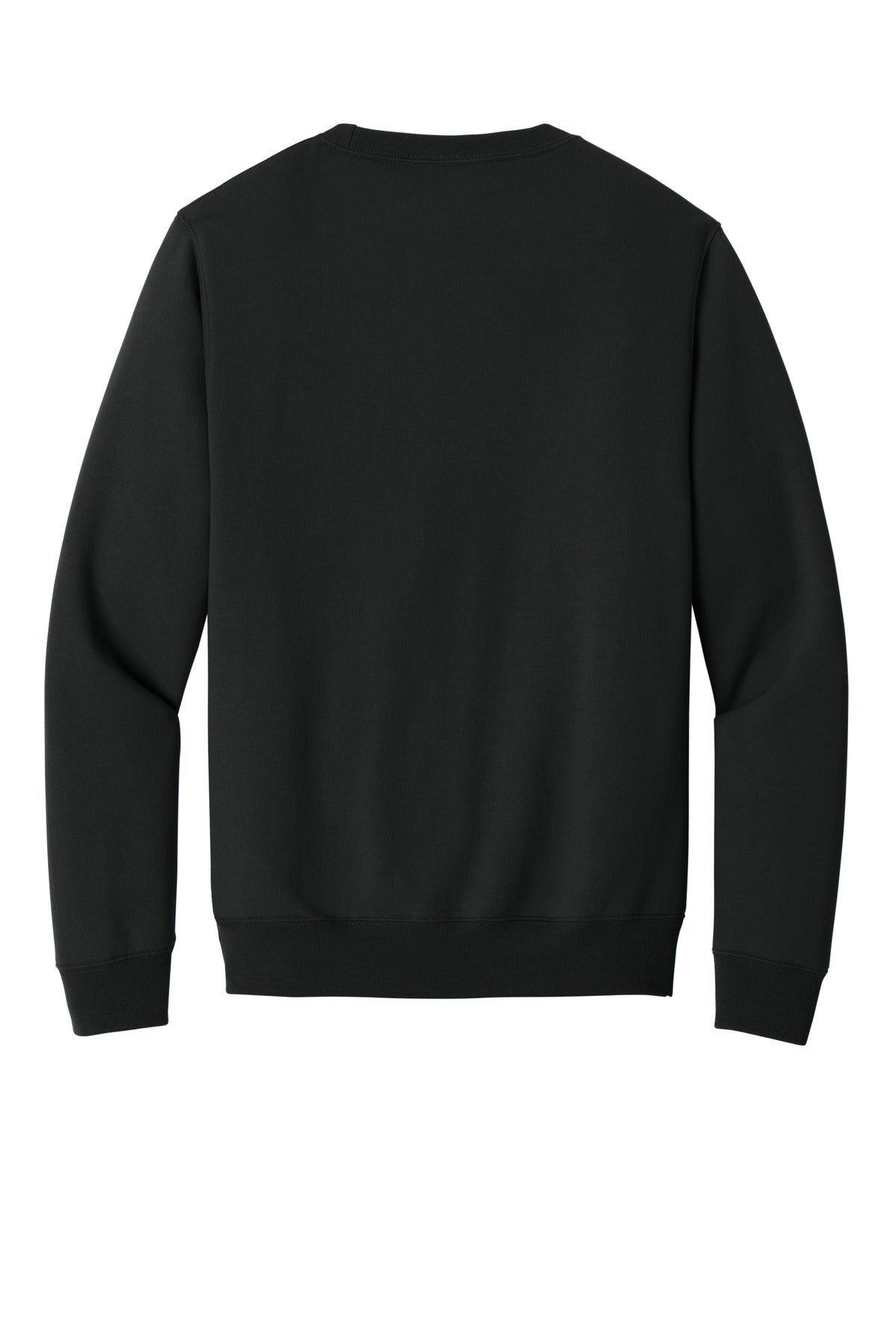 Port & Co Core Fleece Crewneck Pocket Sweatshirt - Jet Black