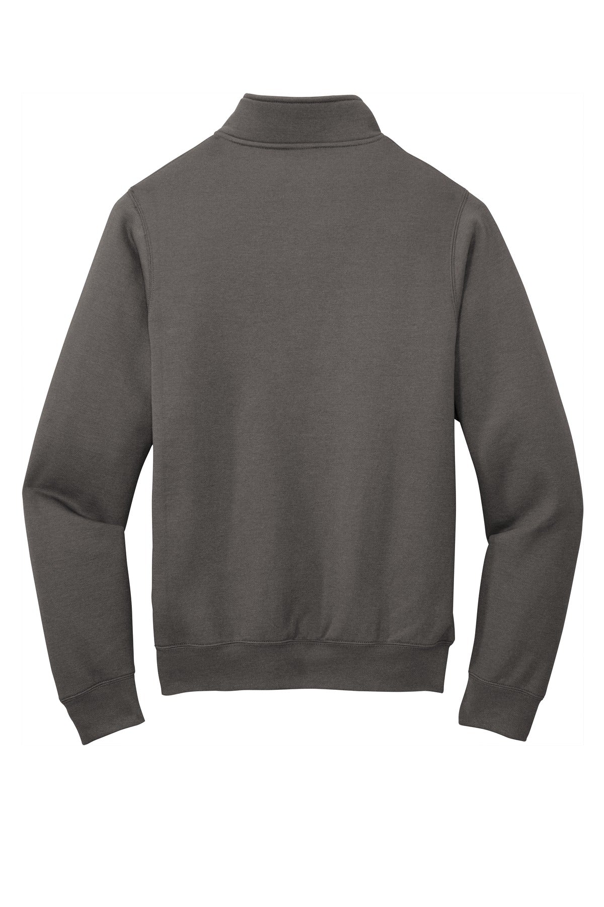 Port & Co Core Fleece 1/4-Zip Pullover Sweatshirt - Charcoal