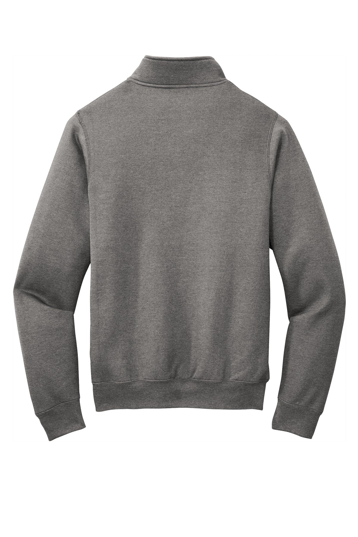 Port & Co Core Fleece 1/4-Zip Pullover Sweatshirt - Graphite Heather