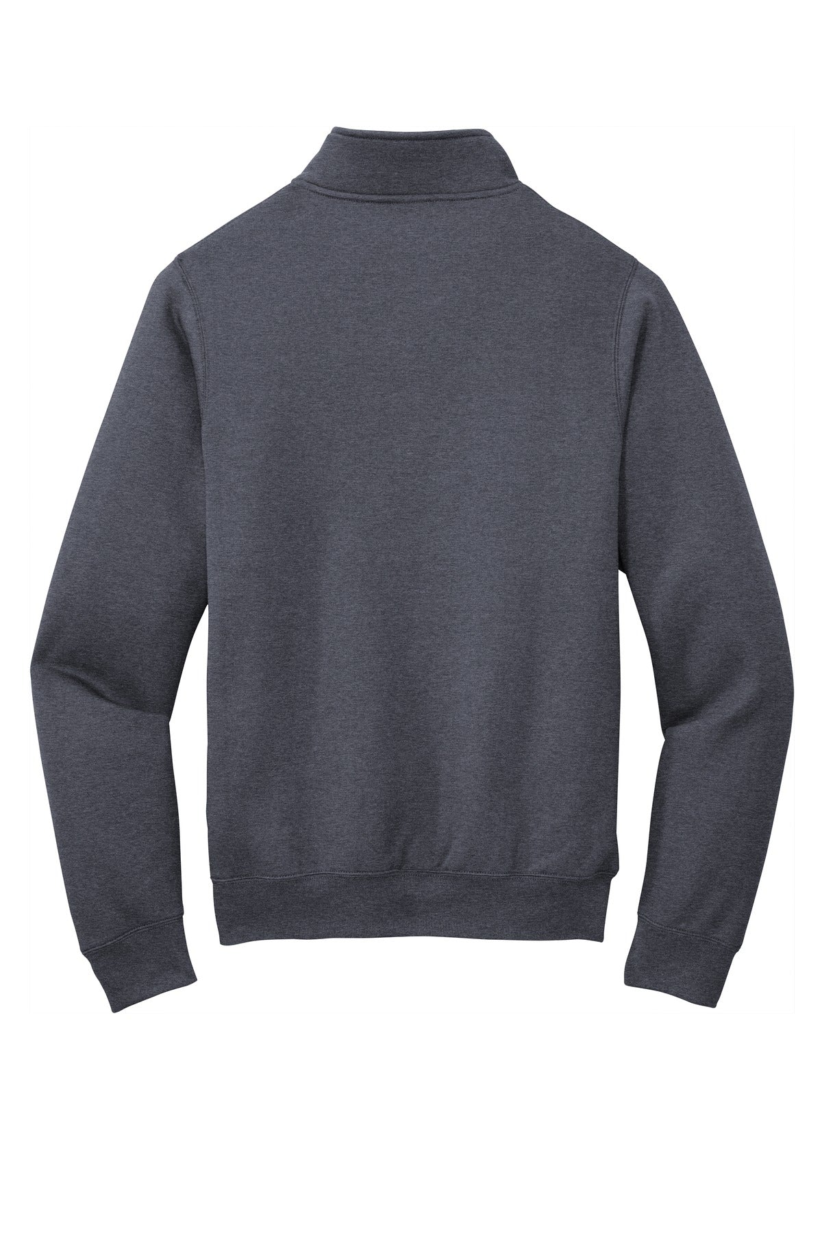 Port & Co Core Fleece 1/4-Zip Pullover Sweatshirt - Heather Navy