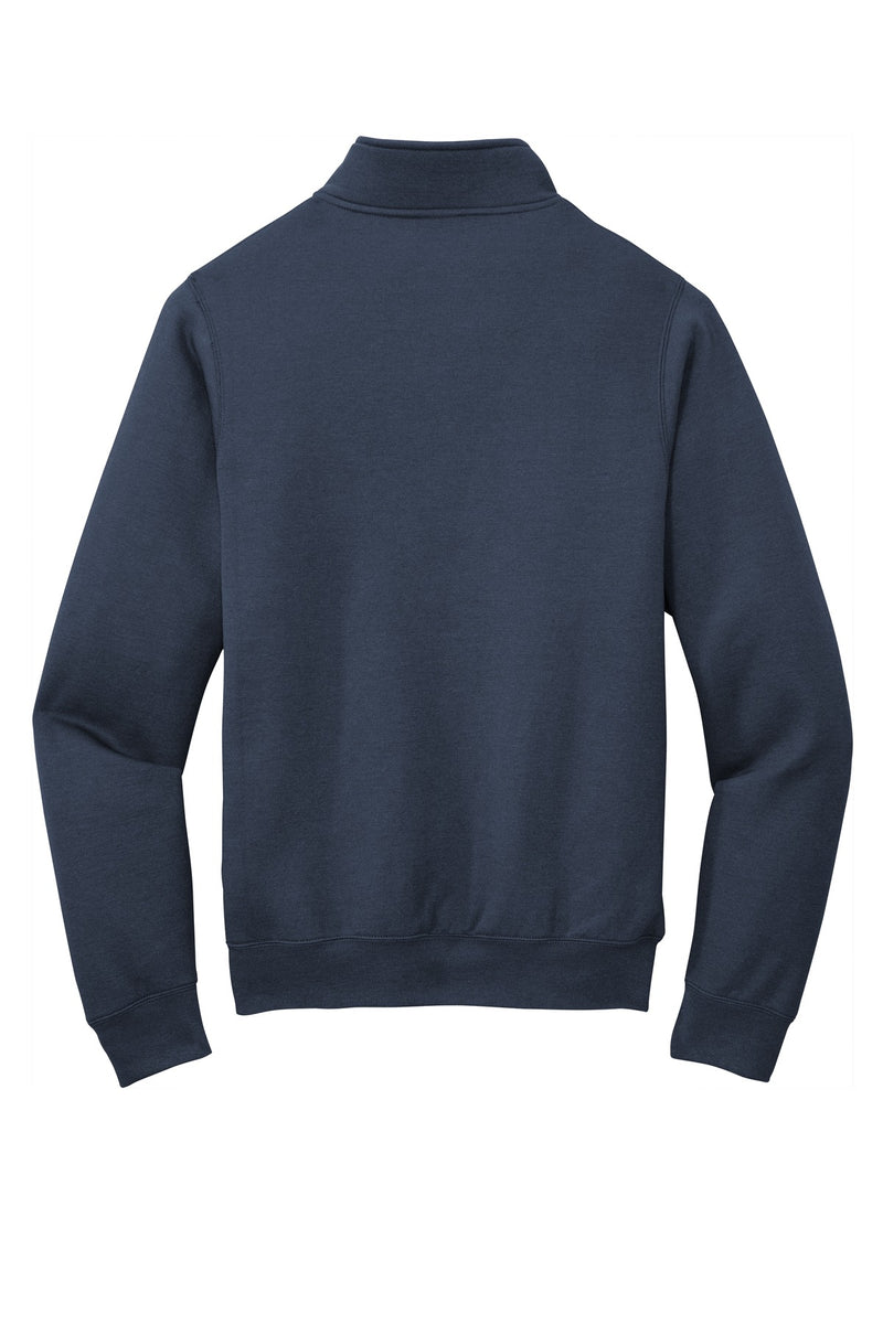 Port & Co Core Fleece 1/4-Zip Pullover Sweatshirt - Navy