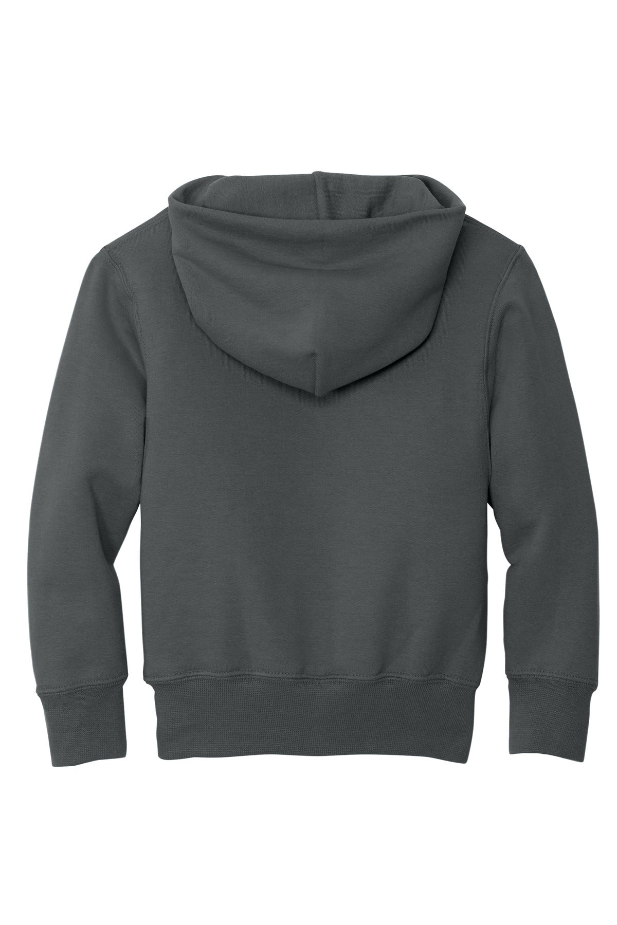 Port & Co Youth Core Fleece Pullover Hooded Sweatshirt - Charcoal