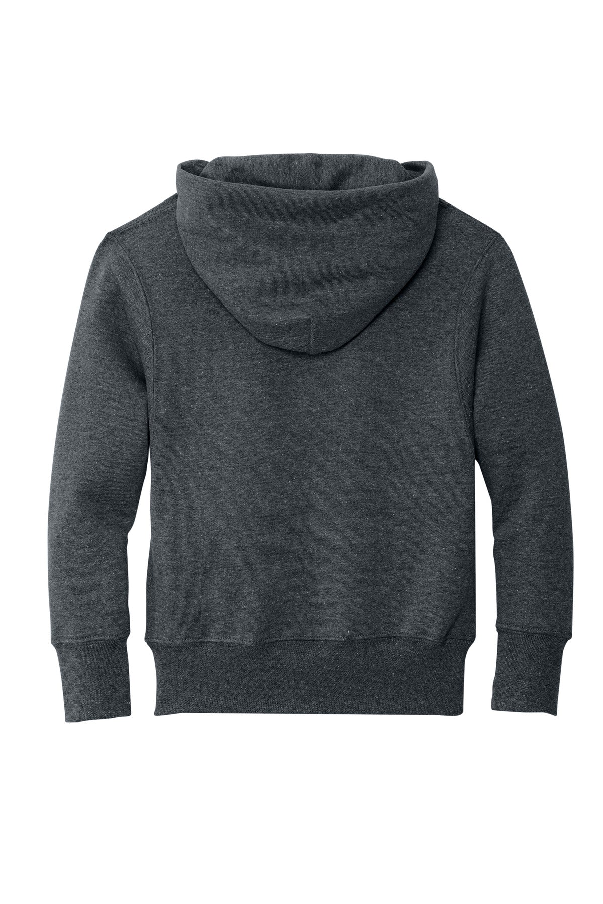 Port & Co Youth Core Fleece Pullover Hooded Sweatshirt - Dark Heather Grey