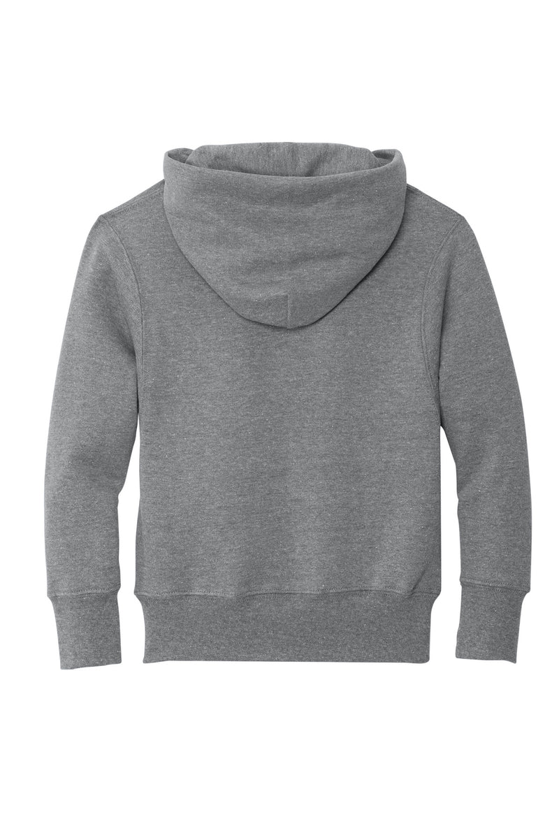 Port & Co Youth Core Fleece Pullover Hooded Sweatshirt - Graphite Heather