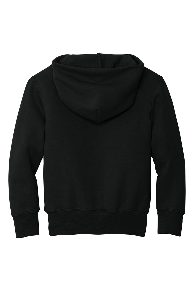 Port & Co Youth Core Fleece Pullover Hooded Sweatshirt - Jet Black