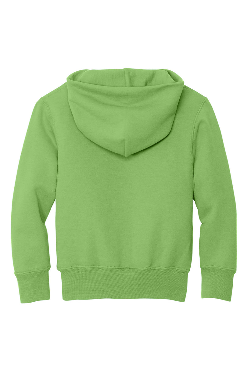 Port & Co Youth Core Fleece Pullover Hooded Sweatshirt - Lime