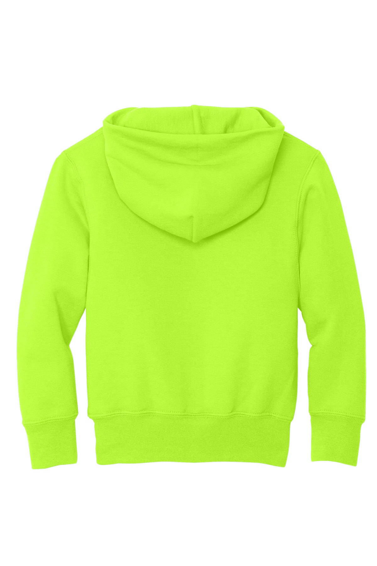 Port & Co Youth Core Fleece Pullover Hooded Sweatshirt - Neon Yellow