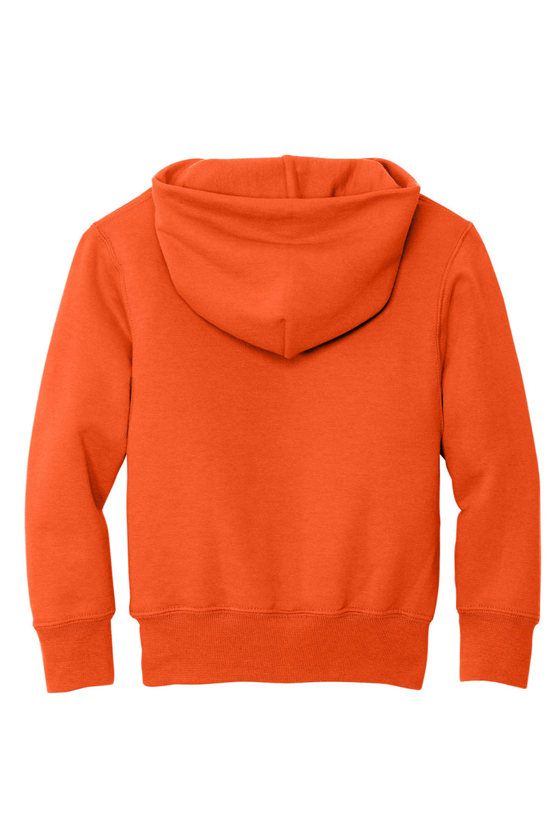 Port & Co Youth Core Fleece Pullover Hooded Sweatshirt - Orange