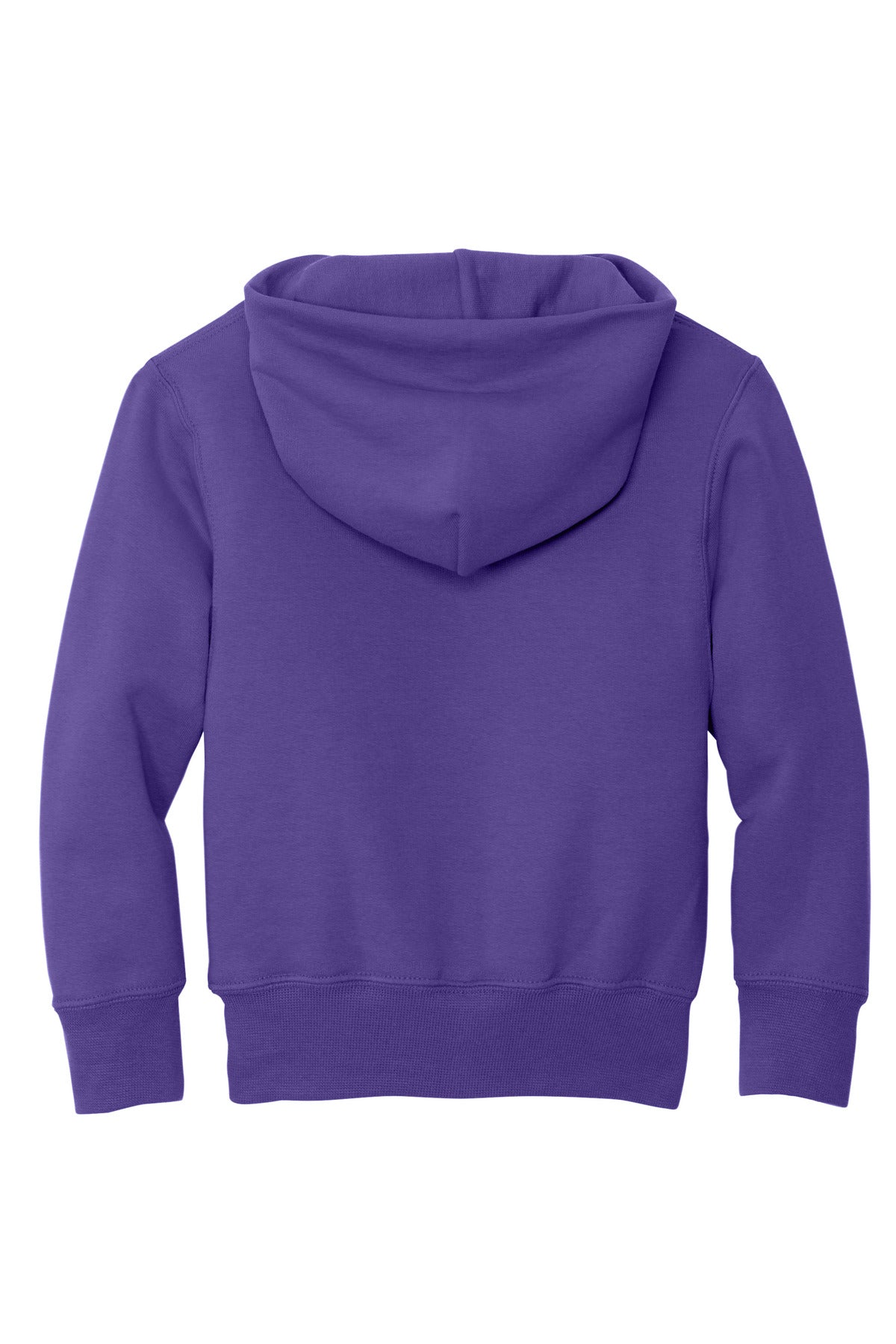 Port & Co Youth Core Fleece Pullover Hooded Sweatshirt - Purple
