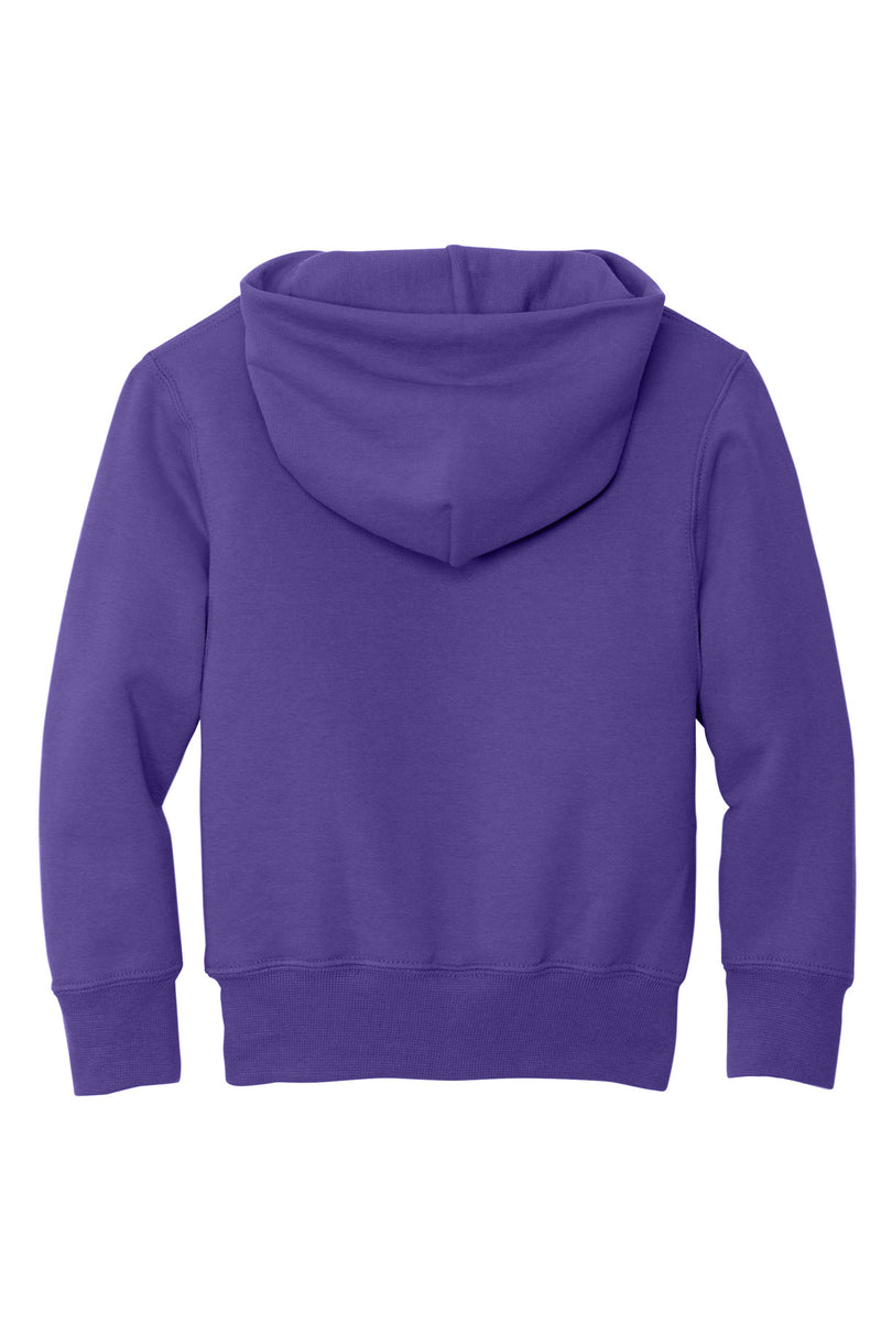 Port & Co Youth Core Fleece Pullover Hooded Sweatshirt - Purple