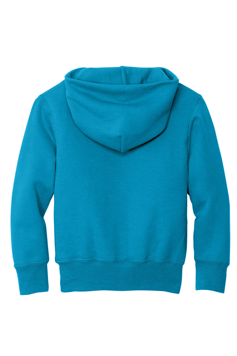 Port & Co Youth Core Fleece Pullover Hooded Sweatshirt - Sapphire