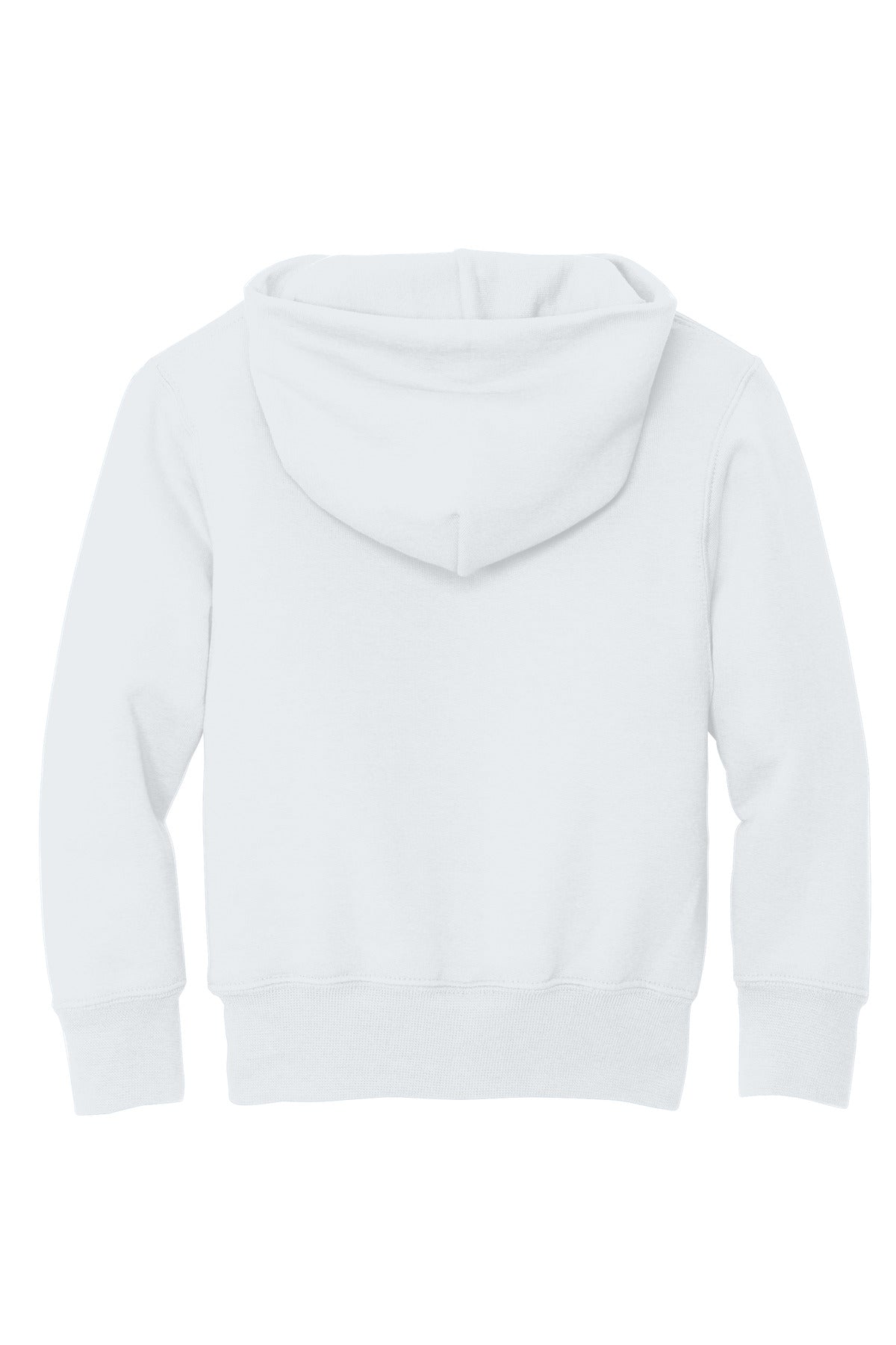 Port & Co Youth Core Fleece Pullover Hooded Sweatshirt - White