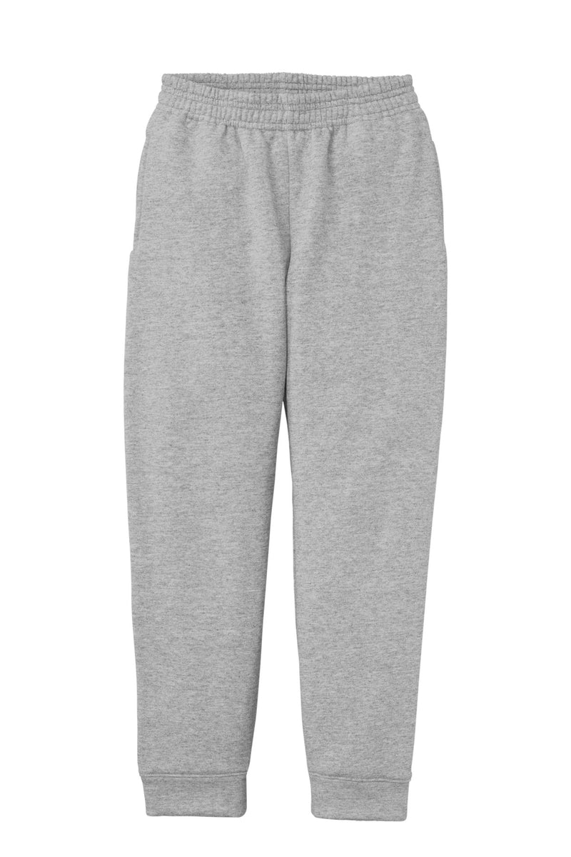 Port & Co Youth Core Fleece Jogger - Athletic Heather