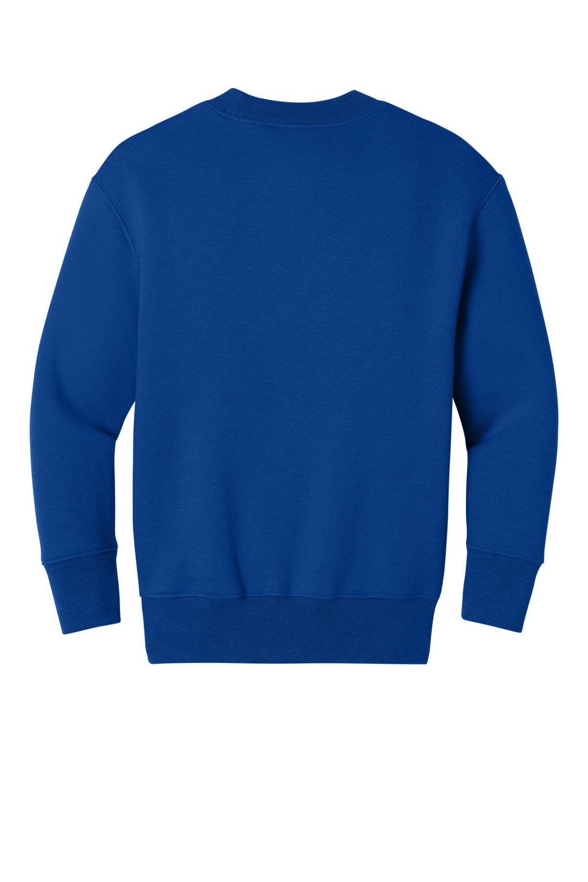 Port & Co Youth Core Fleece Crewneck Pocket Sweatshirt - True Royal
