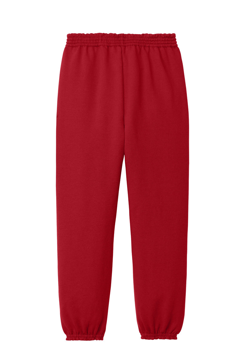 Port & Co Youth Core Fleece Sweatpant - Red