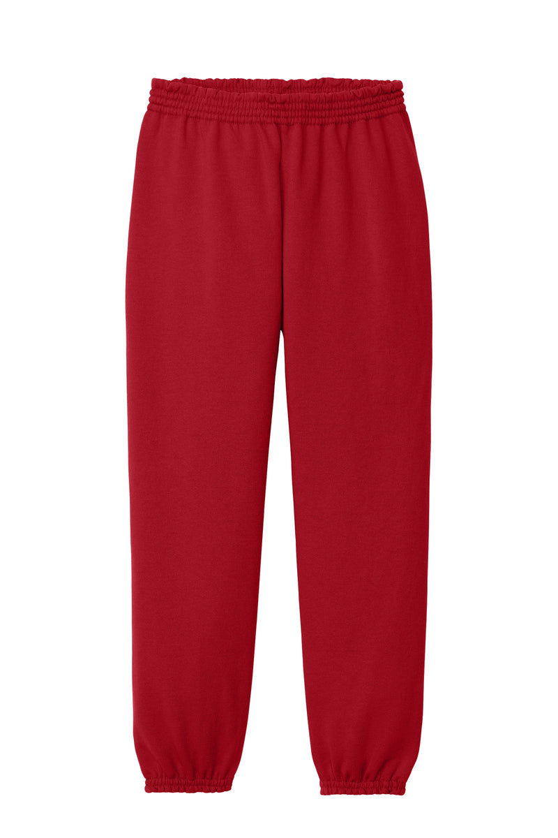 Port & Co Youth Core Fleece Sweatpant - Red