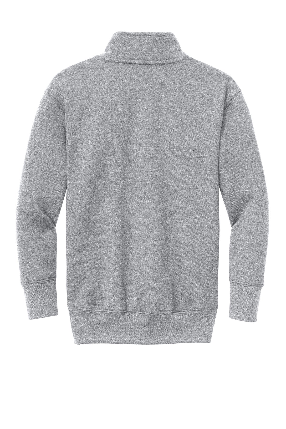Port & Co Youth Core Fleece 1/4-Zip Pullover Sweatshirt - Athletic Heather