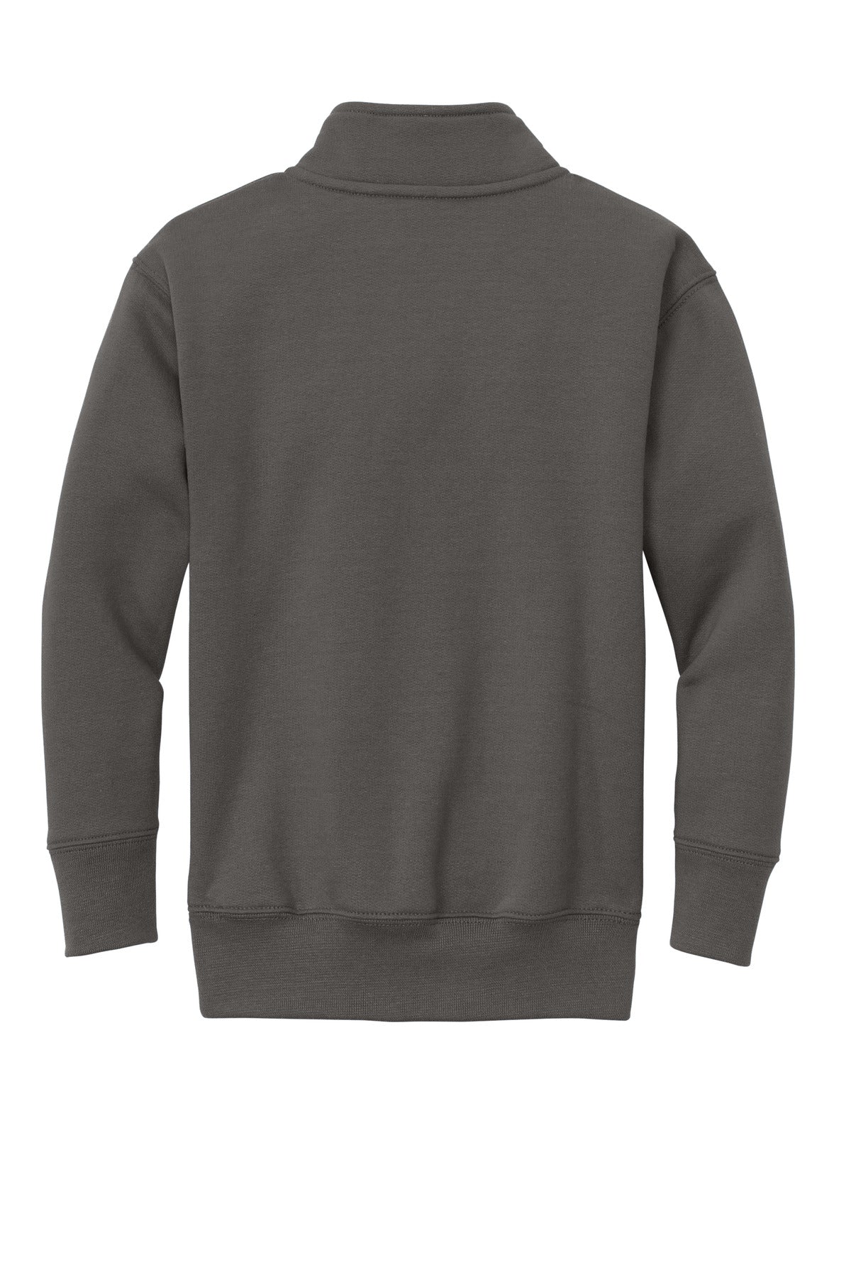 Port & Co Youth Core Fleece 1/4-Zip Pullover Sweatshirt - Charcoal