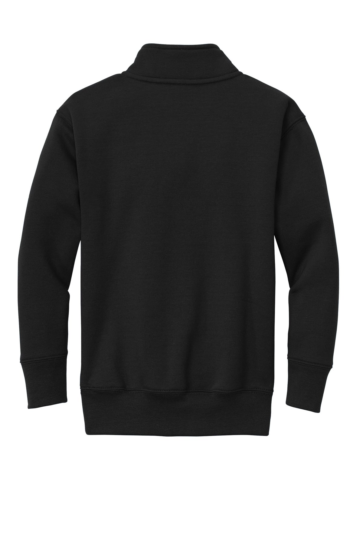 Port & Co Youth Core Fleece 1/4-Zip Pullover Sweatshirt - Jet Black