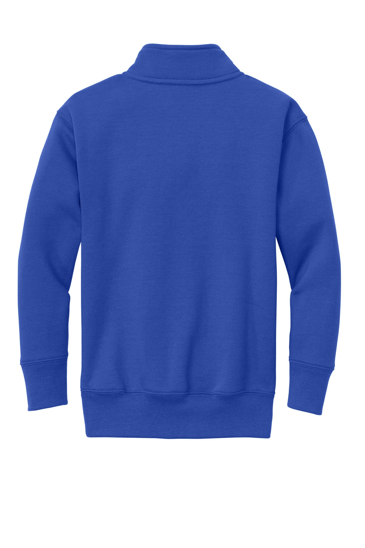 Port & Co Youth Core Fleece 1/4-Zip Pullover Sweatshirt - True Royal