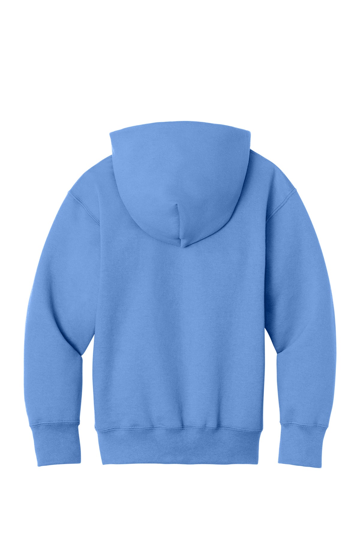 Port & Co Youth Core Fleece Full-Zip Hooded Sweatshirt - Carolina Blue