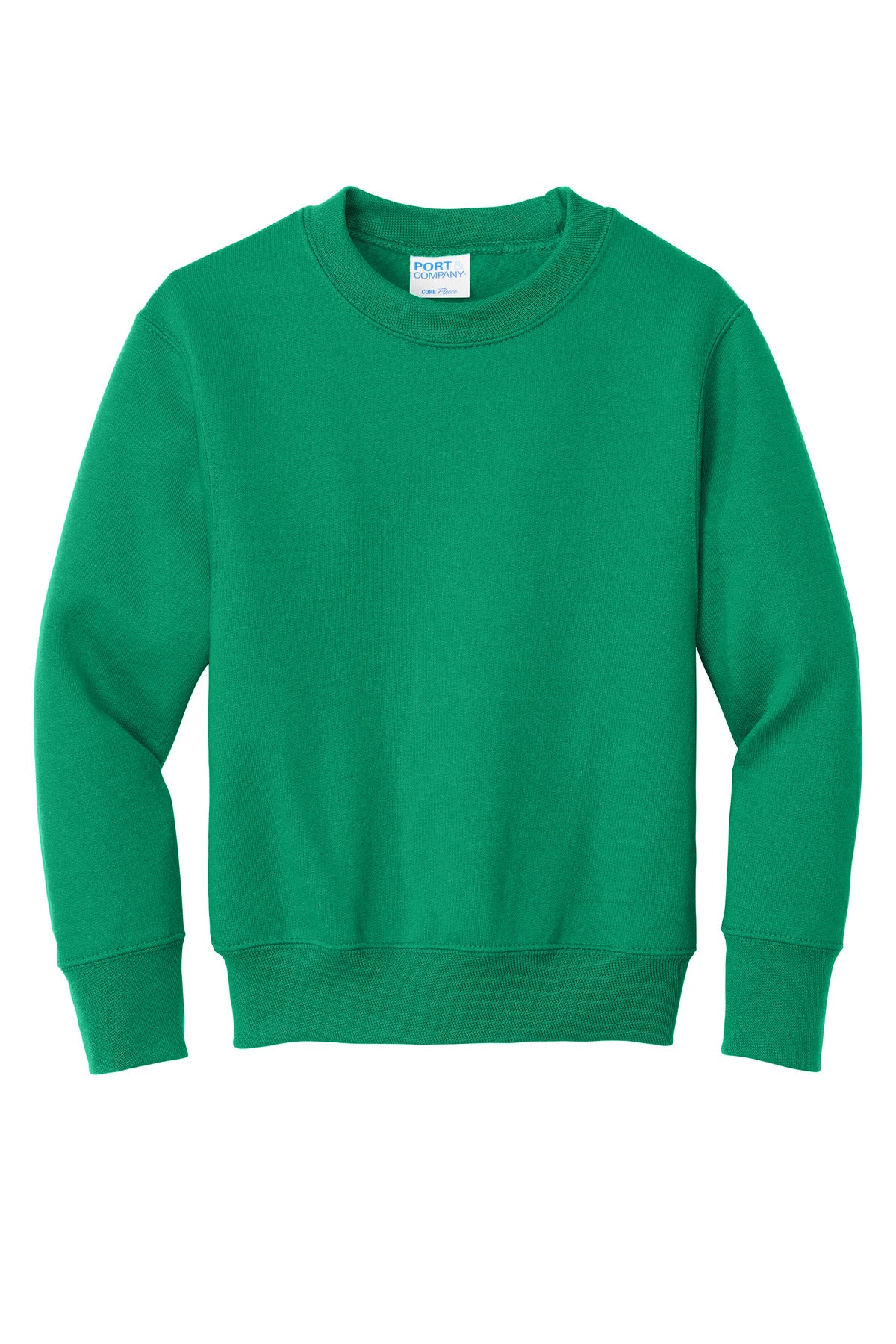 Port & Co Youth Core Fleece Crewneck Sweatshirt - Kelly
