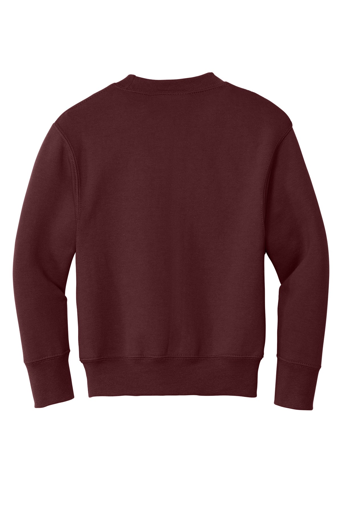 Port & Co Youth Core Fleece Crewneck Sweatshirt - Maroon
