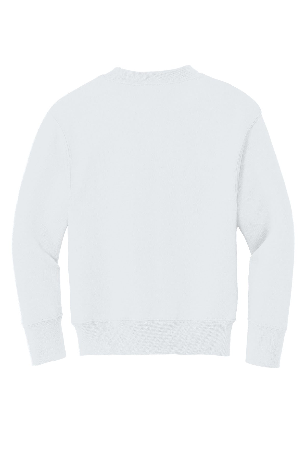 Port & Co Youth Core Fleece Crewneck Sweatshirt - White